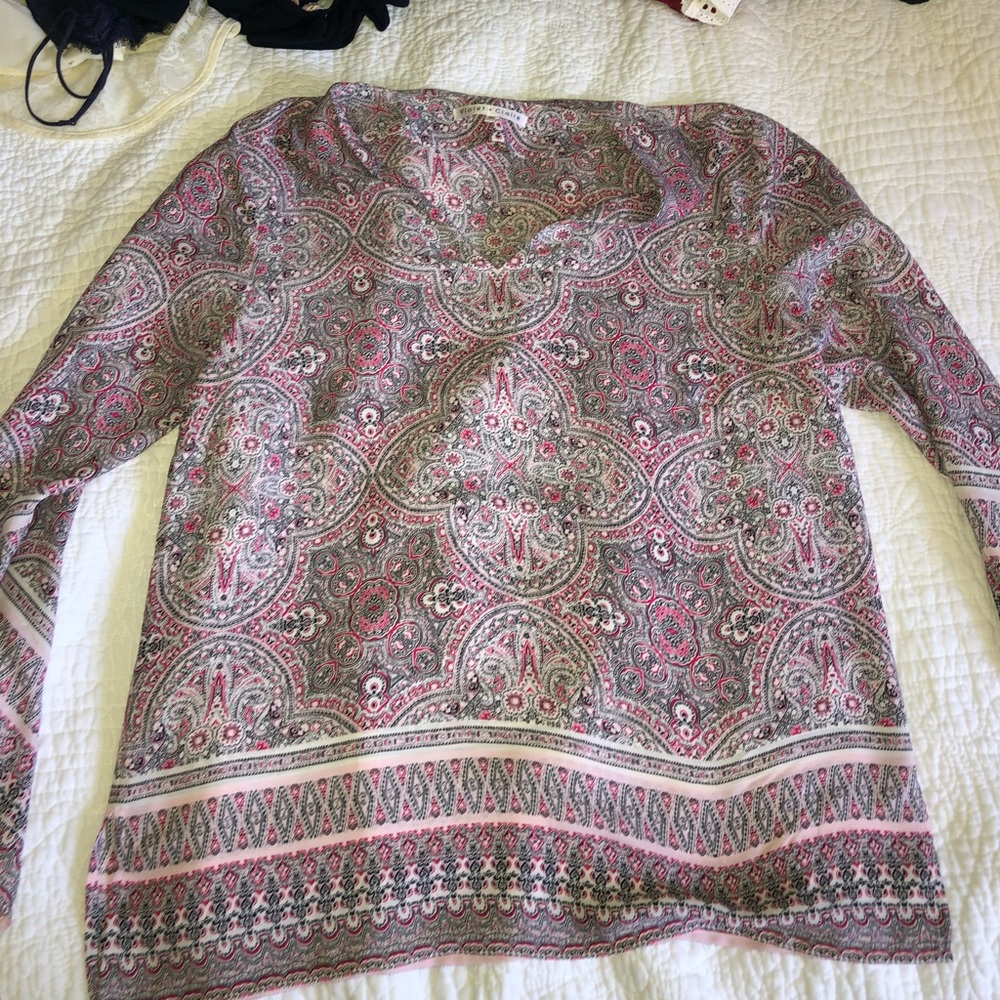 Pink + Gray Long Sleeve